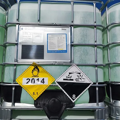 50%-59% peroxid vodíka